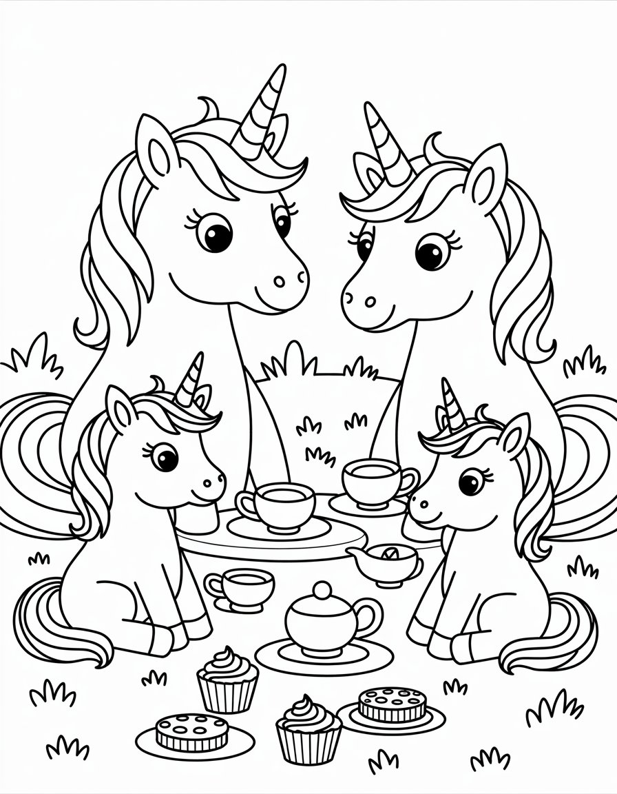 Unicorn Tea Party